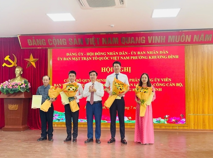 Khương Đình: Hoàn thiện bộ máy tổ chức theo mô hình mới, đảm bảo hiệu lực, hiệu quả- Ảnh 8.