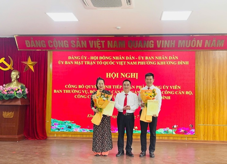 Khương Đình: Hoàn thiện bộ máy tổ chức theo mô hình mới, đảm bảo hiệu lực, hiệu quả- Ảnh 11.