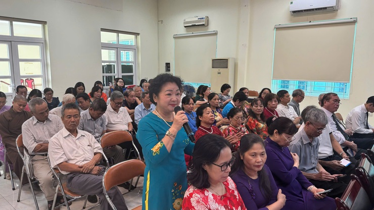 Hội nghị lần thứ nhất Ủy ban Mặt trận Tổ quốc Việt Nam phường Hai Bà Trưng thông qua nhiều nội dung quan trọng.- Ảnh 1.