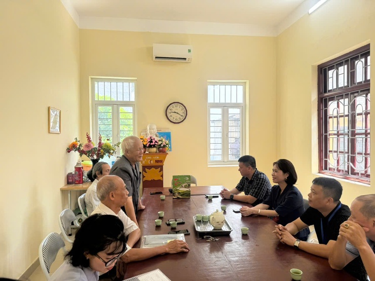 Lãnh đạo UBND phường Bồ Đề khảo sát hoạt động các Nhà văn hóa tổ dân phố trên địa bàn- Ảnh 2.