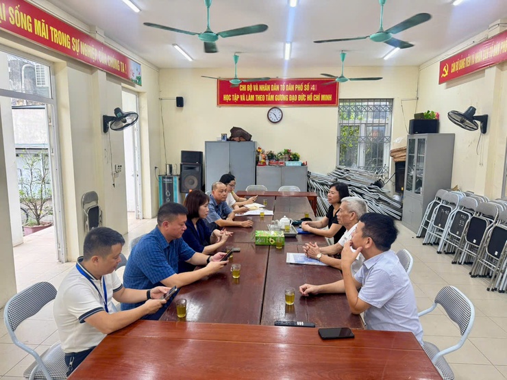Lãnh đạo UBND phường Bồ Đề khảo sát hoạt động các Nhà văn hóa tổ dân phố trên địa bàn- Ảnh 3.