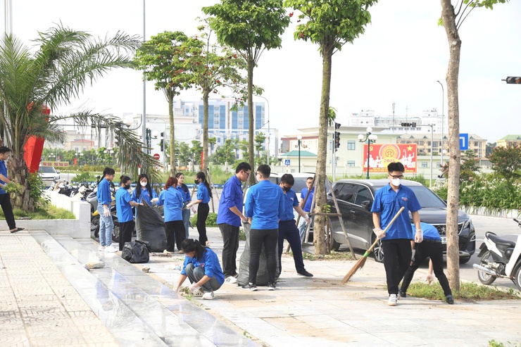 TUỔI TRẺ XÃ THƯỜNG TÍN RA QUÂN NGÀY CHỦ NHẬT XANH- Ảnh 6.