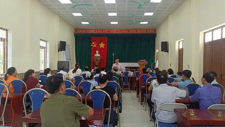 MTTQ xã Suối Hai giao ban với ngân hàng Chính sách xã hội- Ảnh 2.