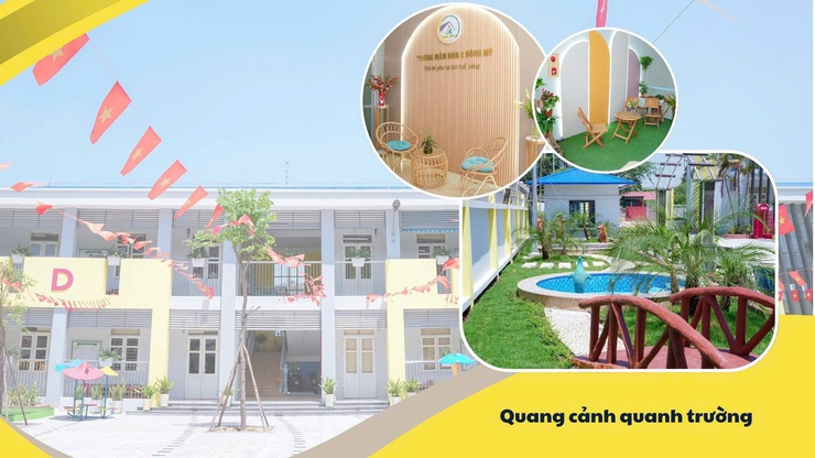 Mầm non A Đông Mỹ - Nơi ươm mầm và chắp cánh những ước mơ trẻ thơ- Ảnh 1.