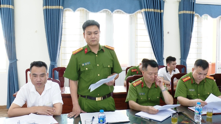 UBND xã Ứng Hoà tổ chức hội nghị giao ban công tác an ninh – trật tự trên địa bàn xã.- Ảnh 3.