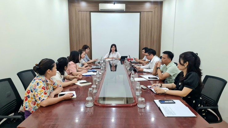Hội nghị triển khai về công tác Vận hành Cổng thông tin điện tử Phường Bồ Đề- Ảnh 1.