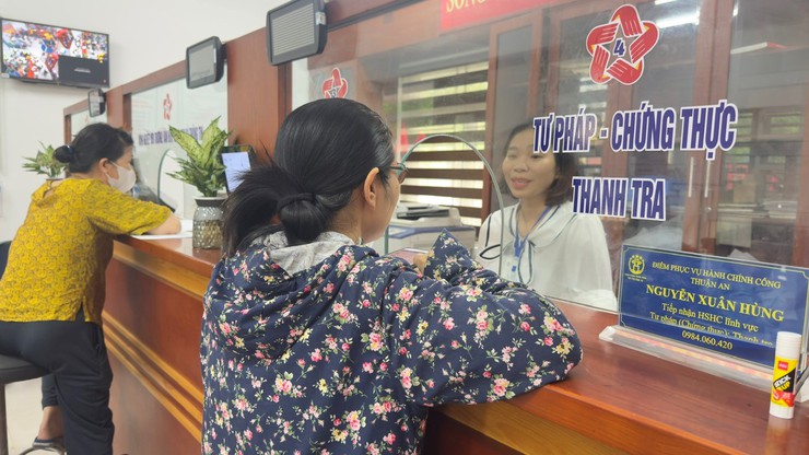 Nhìn lại tuần đầu vận hành chính quyền địa phương 2 cấp ở Thuận An- Ảnh 2.