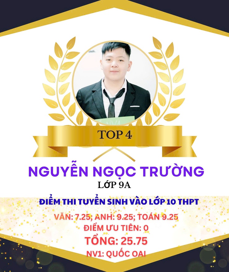 Trường THCS Thạch Thán vinh danh học sinh tiêu biểu đạt thành tích cao trong kỳ thi vào lớp 10 THPT năm học 2025–2026- Ảnh 5.