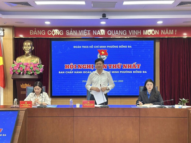 Hội nghị lần thứ nhất Ban Chấp hành Đoàn Thanh niên phường Đống Đa- Ảnh 10.