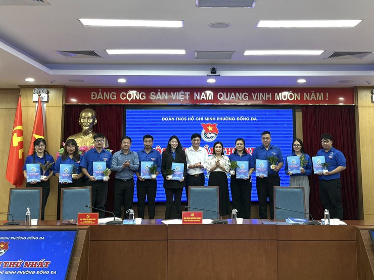 Hội nghị lần thứ nhất Ban Chấp hành Đoàn Thanh niên phường Đống Đa- Ảnh 9.