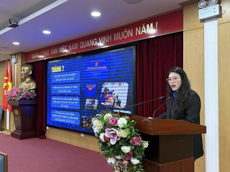 Hội nghị lần thứ nhất Ban Chấp hành Đoàn Thanh niên phường Đống Đa- Ảnh 6.