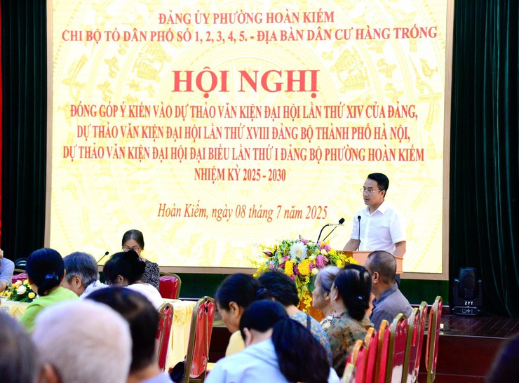 Phát huy trí tuệ tập thể, đóng góp xây dựng văn kiện Đại hội Đảng các cấp- Ảnh 5.