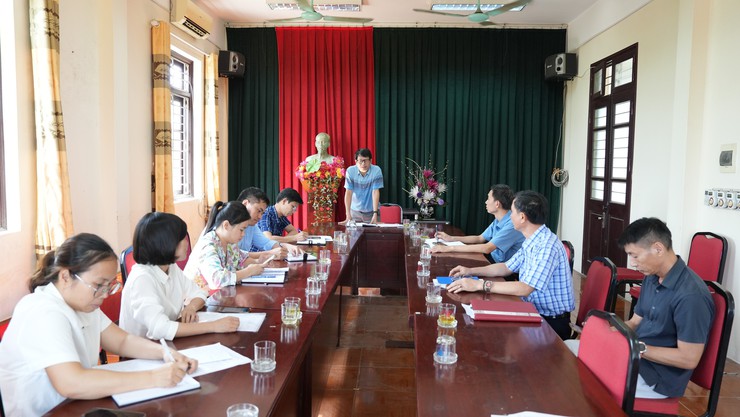 UBND xã tổ chức hội nghị triển khai Tổng điều tra nông thôn, nông nghiệp năm 2025 trên địa bàn xã Dương Hoà năm 2025- Ảnh 1.