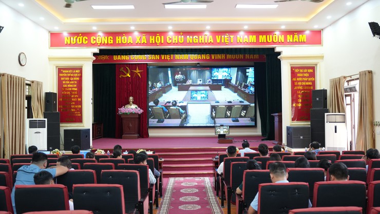 Hội nghị trực tuyến tập huấn sử dụng phần mềm Quản lý văn bản và điều hành thành phố Hà Nội- Ảnh 1.