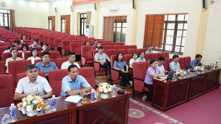 Hội nghị trực tuyến tập huấn sử dụng phần mềm Quản lý văn bản và điều hành thành phố Hà Nội- Ảnh 2.