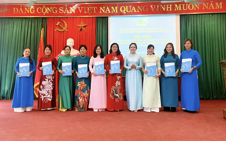 Hội LHPN phường Thanh Liệt: Công bố quyết định về công tác cán bộ nhiệm kỳ 2021 - 2026- Ảnh 3.