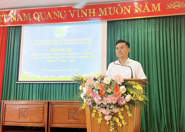 Hội LHPN phường Thanh Liệt: Công bố quyết định về công tác cán bộ nhiệm kỳ 2021 - 2026- Ảnh 5.