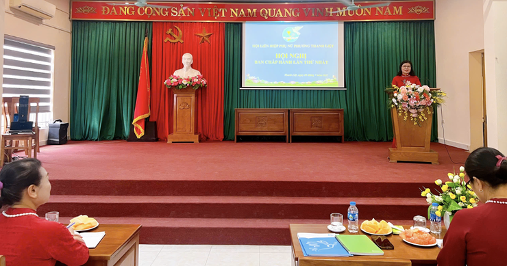 Hội LHPN phường Thanh Liệt: Công bố quyết định về công tác cán bộ nhiệm kỳ 2021 - 2026- Ảnh 6.
