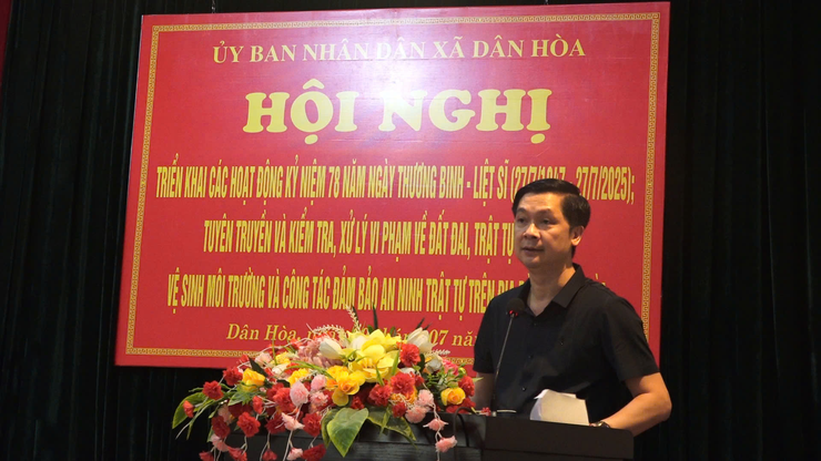 Xã Dân Hòa triển khai đồng bộ các hoạt động kỷ niệm 78 năm ngày Thương binh - Liệt sĩ (27/7/1947 - 27/7/2025)  - Ảnh 5.