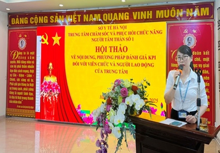 Hội thảo về nội dung, phương pháp đánh giá KPI đối với
 viên chức, người lao động- Ảnh 2.
