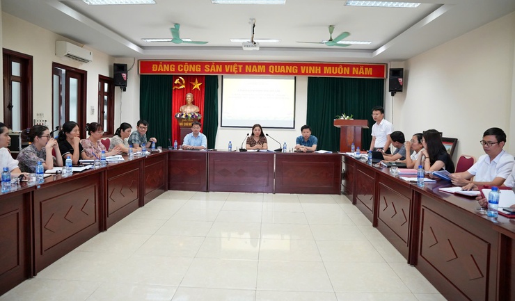 UBND phường làm việc với Ban Quản lý Dự án đầu tư - Hạ tầng- Ảnh 1.
