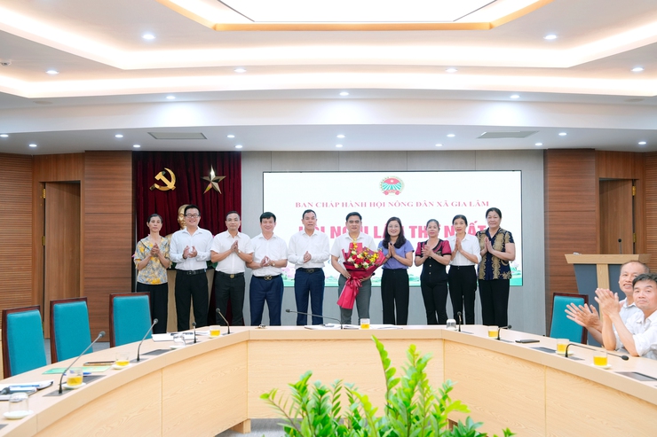 Hội nghị lần thứ Nhất Ban Chấp hành HND xã Gia Lâm- Ảnh 3.