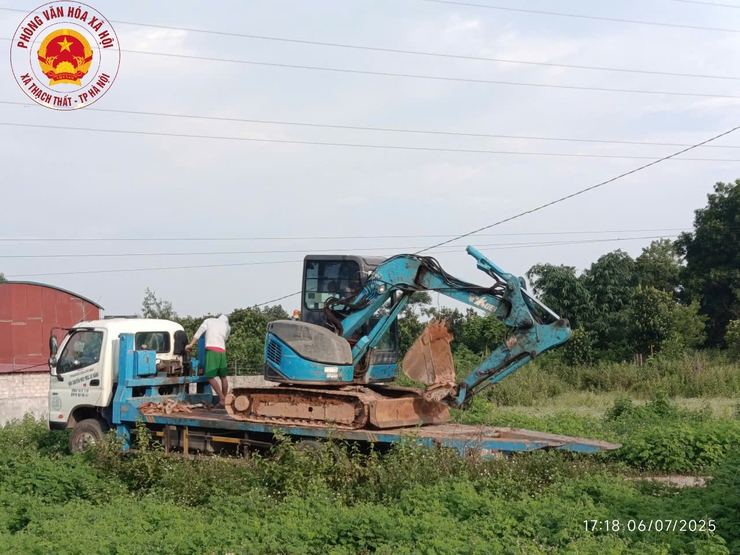 Xã Thạch Thất xử lý vi phạm, siết chặt kỷ cương, kỷ luật trong quản lý đất đai- Ảnh 3.