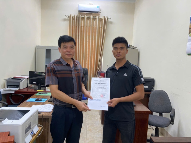 Xã Phượng Dực gửi thư chung vui, chia buồn với người dân- Ảnh 1.