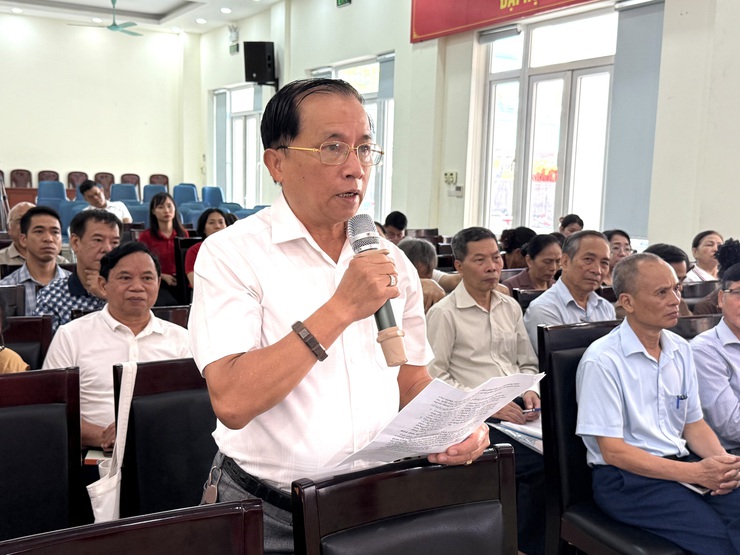 Hội nghị phản biện xã hội đối với dự thảo báo cáo tình hình thực hiện kế hoạch phát triển kinh tế - xã hội 6 tháng cuối năm 2025 của UBND phường Kiến Hưng- Ảnh 2.