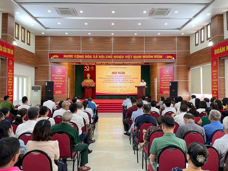 Phát huy tiềm năng, lợi thế, xây dựng phường Phú Thượng văn minh, hiện đại.- Ảnh 1.
