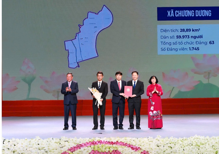 Xã Chương Dương: Những thông tin chi tiết sau sắp xếp- Ảnh 1.