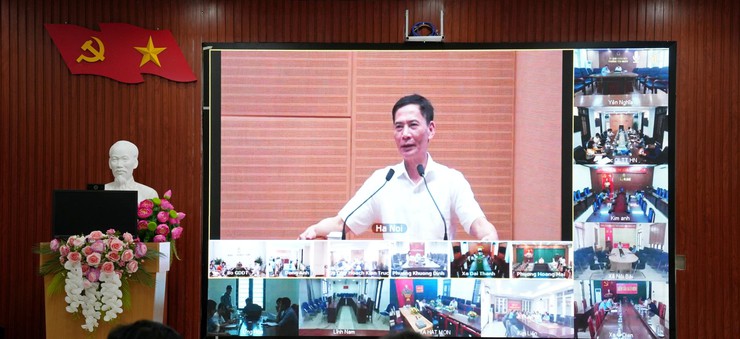 Hội nghị trực tuyến công tác tiếp công dân, giải quyết đơn khiếu nại, tố cáo, kiến nghị, phản ánh.- Ảnh 1.