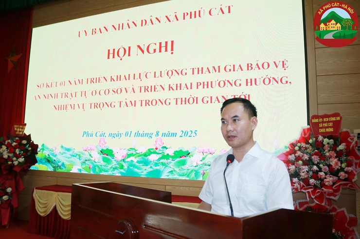 Phú Cát: Sơ kết 1 năm triển khai lực lượng tham gia bảo vệ an ninh, trật tự ở cơ sở- Ảnh 5.