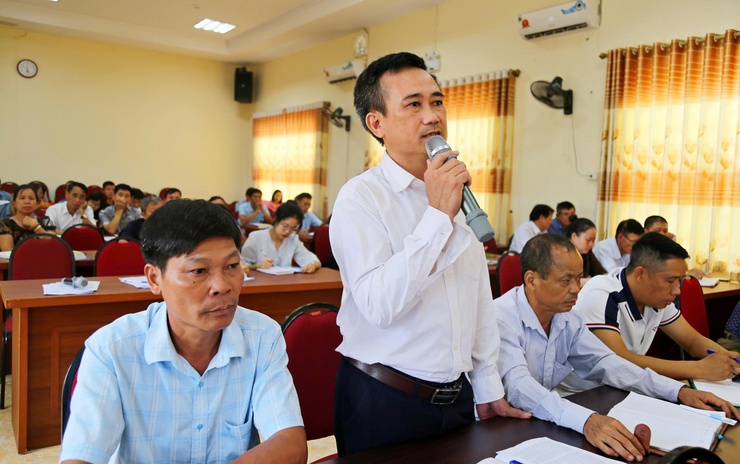 Xã Đoài Phương phát động thi đua chào mừng Đại hội Đảng bộ các cấp và triển khai công tác trọng tâm tháng 8 năm 2025- Ảnh 3.