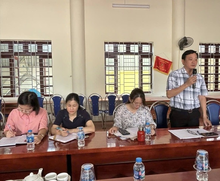 PHÓ BÍ THƯ THƯỜNG TRỰC ĐẢNG ỦY XÃ SÓC SƠN VƯƠNG NGUYÊN MINH LÀM VIỆC VỚI CÁC 6 THÔN- Ảnh 2.