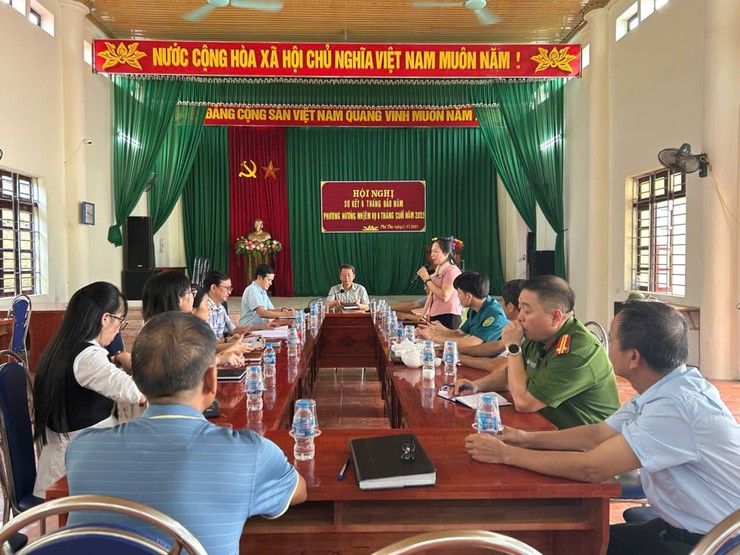 PHÓ BÍ THƯ THƯỜNG TRỰC ĐẢNG ỦY XÃ SÓC SƠN VƯƠNG NGUYÊN MINH LÀM VIỆC VỚI CÁC 6 THÔN- Ảnh 3.