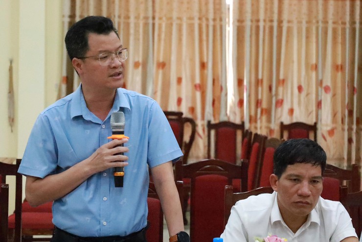 Ủy ban MTTQ Việt Nam xã Minh Châu tổ chức hội nghị lấy ý kiến góp ý vào các dự thảo văn kiện Đại hội Đảng các cấp- Ảnh 4.