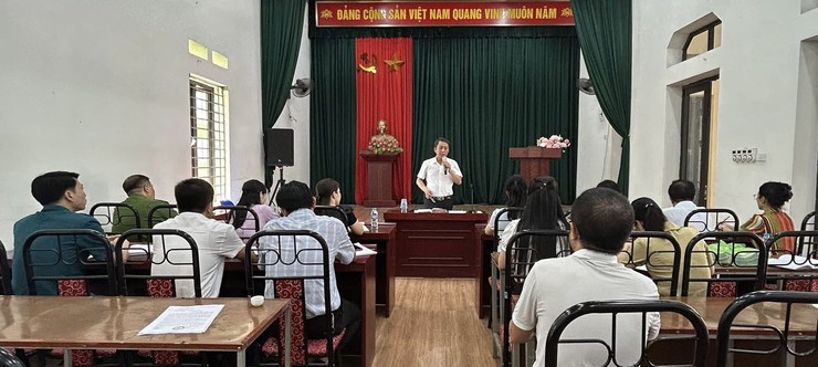 THƯỜNG TRỰC ĐẢNG ỦY XÃ SÓC SƠN LÀM VIỆC VỚI CÁC THÔN- Ảnh 2.