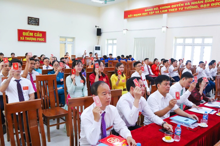 Đại hội đảng bộ các cơ quan Đảng xã Thượng Phúc lần thứ nhất, nhiệm kỳ 2025-2030- Ảnh 4.