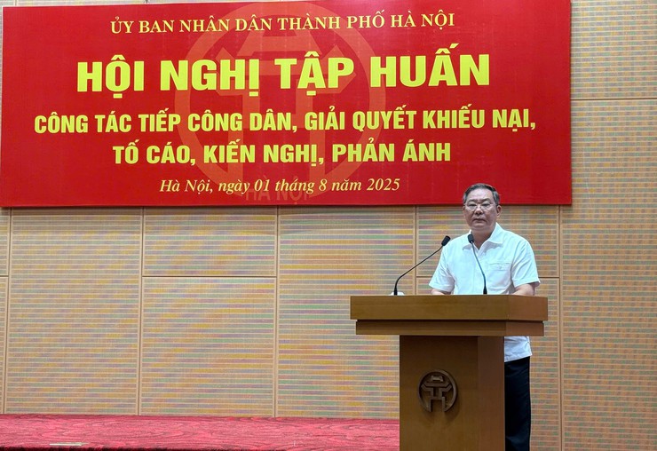 Phường Hà Đông tham gia tập huấn nâng cao hiệu quả công tác tiếp dân, giải quyết khiếu nại, tố cáo- Ảnh 1.