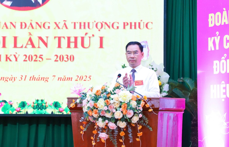Đại hội đảng bộ các cơ quan Đảng xã Thượng Phúc lần thứ nhất, nhiệm kỳ 2025-2030- Ảnh 3.