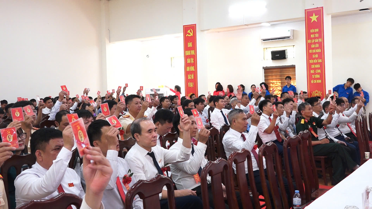 KHAI MẠC PHIÊN TRÙ BỊ ĐẠI HỘI ĐẠI BIỂU ĐẢNG BỘ XÃ DÂN HÒA LẦN THỨ I, NHIỆM KỲ 2025–2030- Ảnh 9.