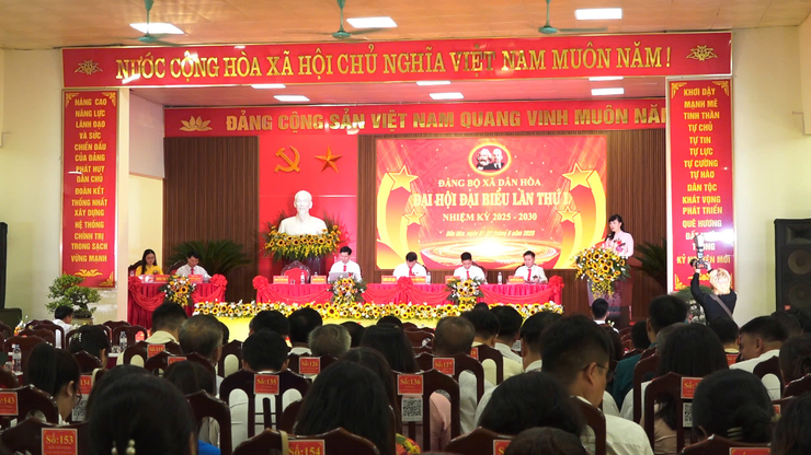 KHAI MẠC PHIÊN TRÙ BỊ ĐẠI HỘI ĐẠI BIỂU ĐẢNG BỘ XÃ DÂN HÒA LẦN THỨ I, NHIỆM KỲ 2025–2030- Ảnh 14.