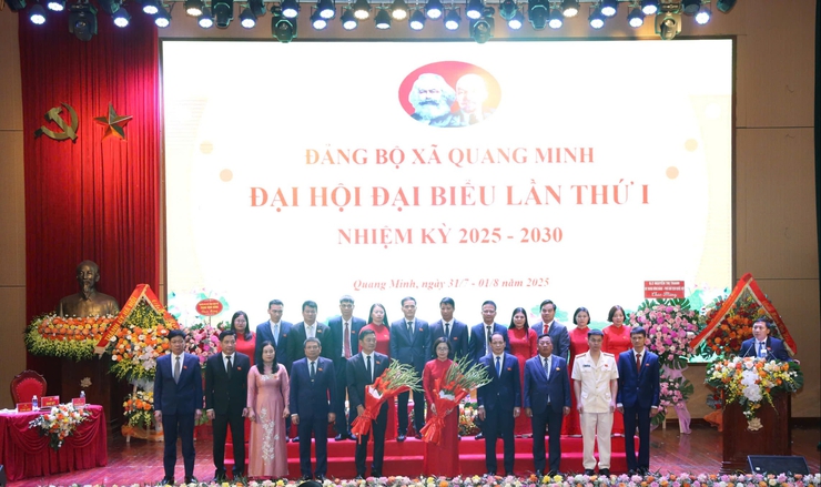 Đại hội đại biểu Đảng bộ xã Quang Minh lần thứ I, nhiệm kỳ 2025-2030 thành công tốt đẹp - Ảnh 11.