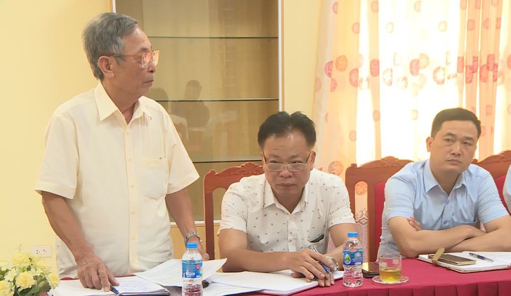 UBND xã Hát Môn tổ chức hội nghị triển khai một số nội dung về công tác quản lý Di tích Quốc gia đặc biệt Đền Hát Môn- Ảnh 2.