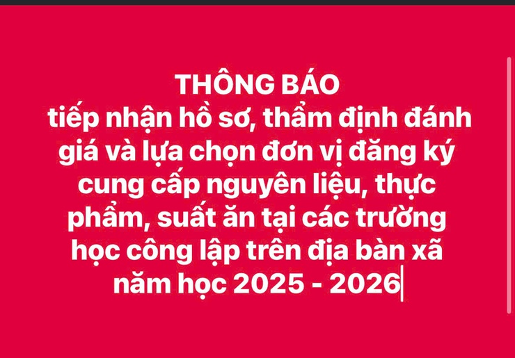 UBND XÃ KIM ANH THÔNG BÁO:- Ảnh 1.