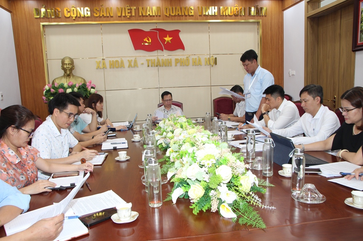 UBND xã Hòa Xá tổ chức họp giao ban công tác tháng 7, triển khai nhiệm vụ trọng tâm tháng 8/2025- Ảnh 3.
