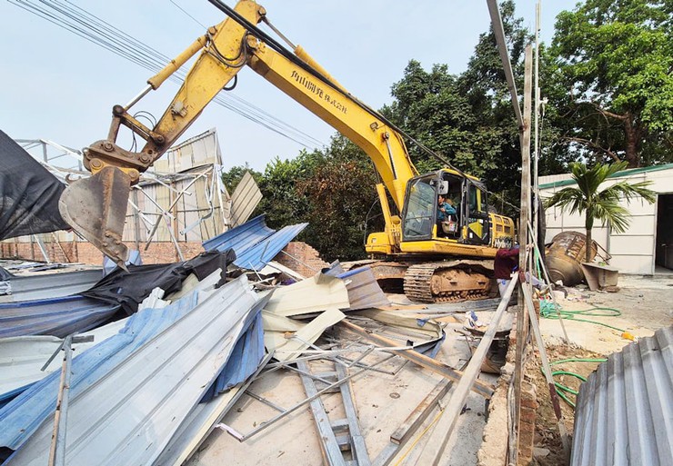Hoài Đức tăng cường công tác quản lý đô thị, quản lý đất đai, môi trường, xây dựng, giải phóng mặt bằng sau sáp nhập- Ảnh 1.