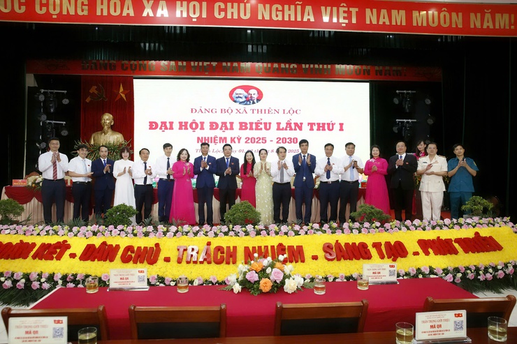 Ngày làm việc thứ nhất Đại hội đại biểu Đảng bộ xã Thiên Lộc lần thứ Nhất, nhiệm kỳ 2025 - 2030- Ảnh 18.