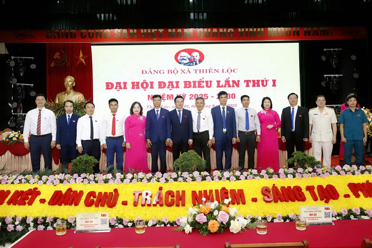 Ngày làm việc thứ nhất Đại hội đại biểu Đảng bộ xã Thiên Lộc lần thứ Nhất, nhiệm kỳ 2025 - 2030- Ảnh 20.